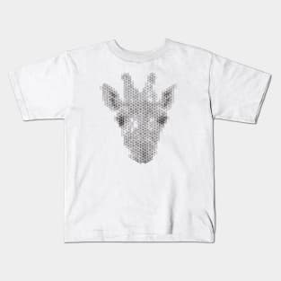 Kumiko Giraffe Animal Portrait Kids T-Shirt